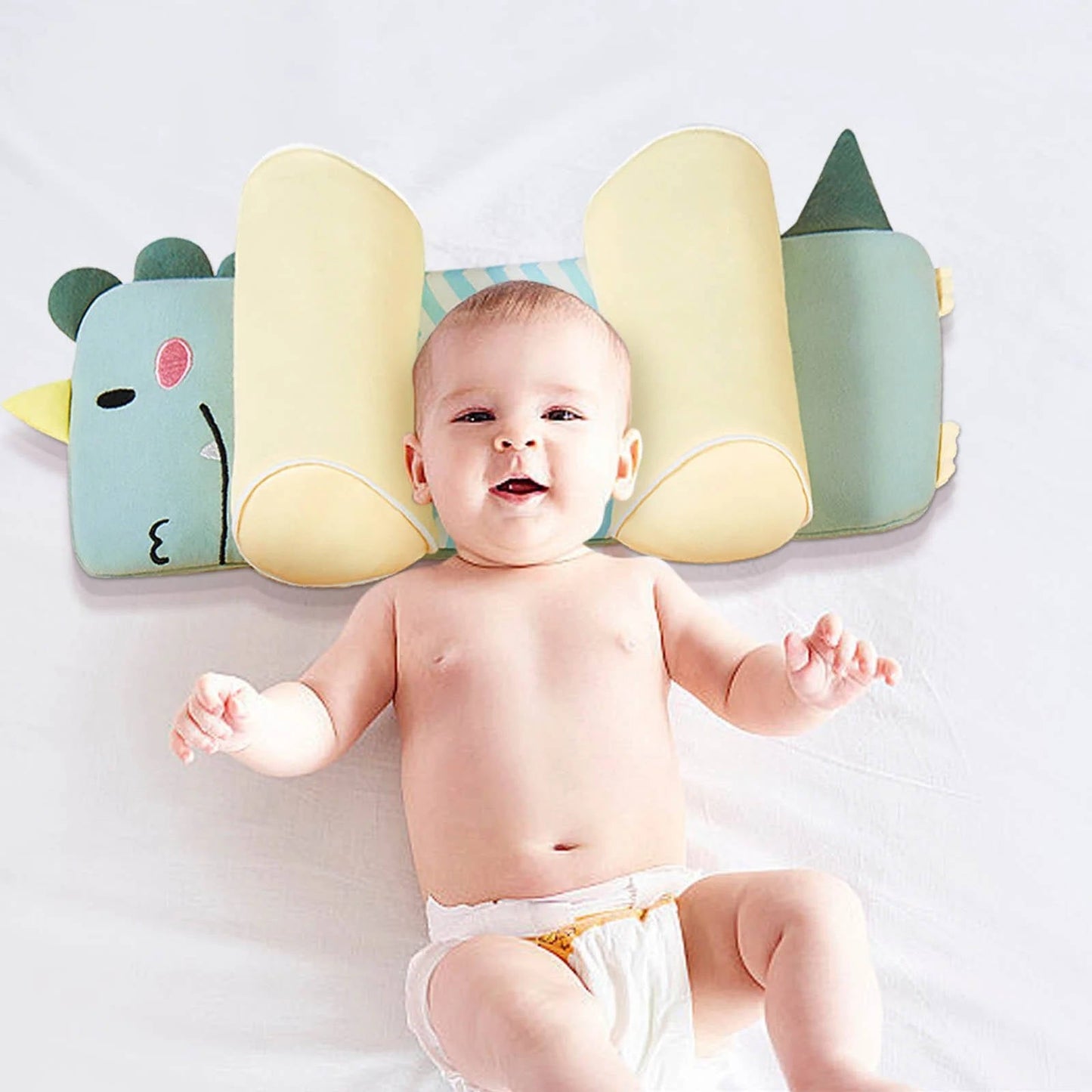 Comfort Nest | Adjustable Baby Pillow with 3D Breathable Mesh | Custom Fit for Healthy Skull Development 2