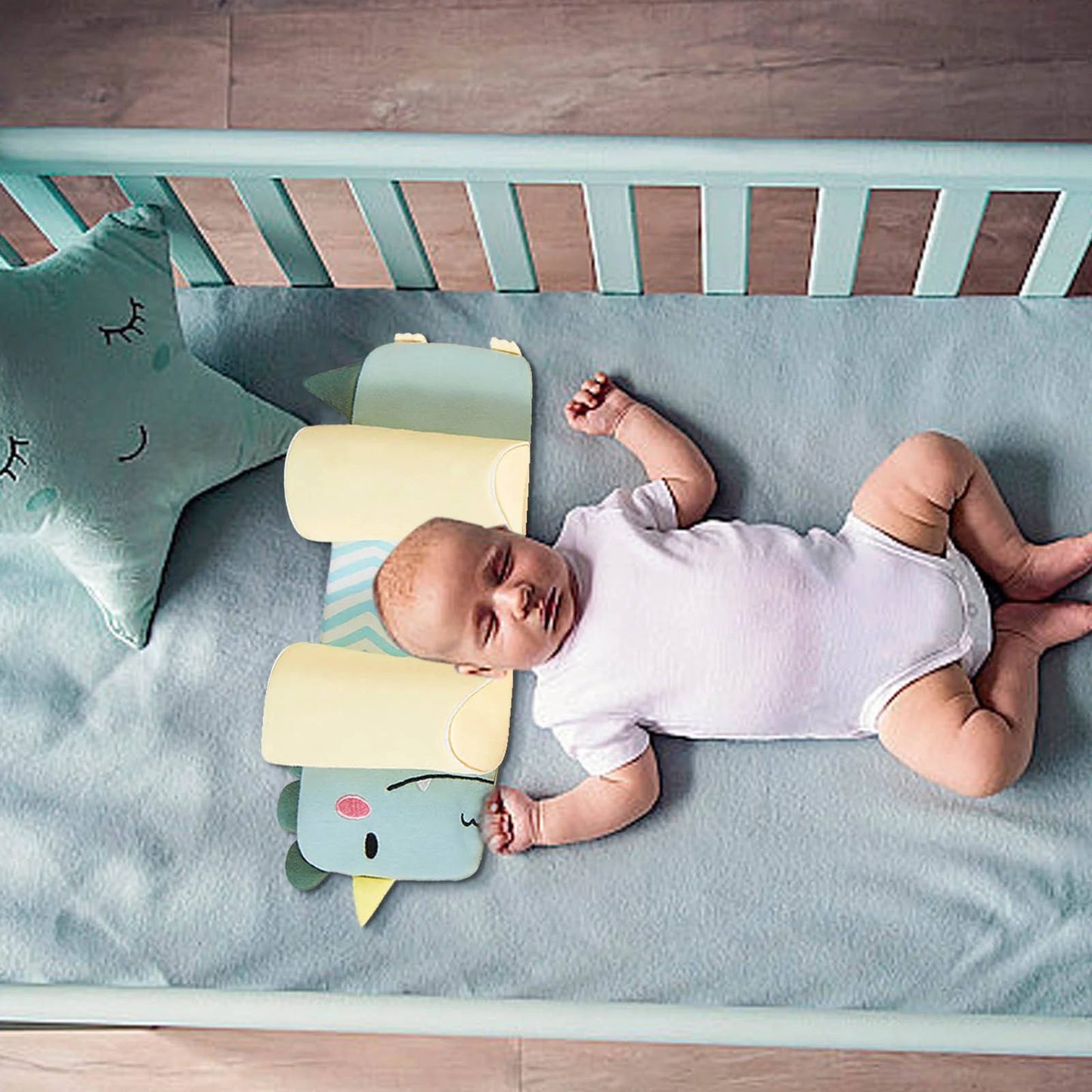 Comfort Nest | Adjustable Baby Pillow with 3D Breathable Mesh | Custom Fit for Healthy Skull Development 5
