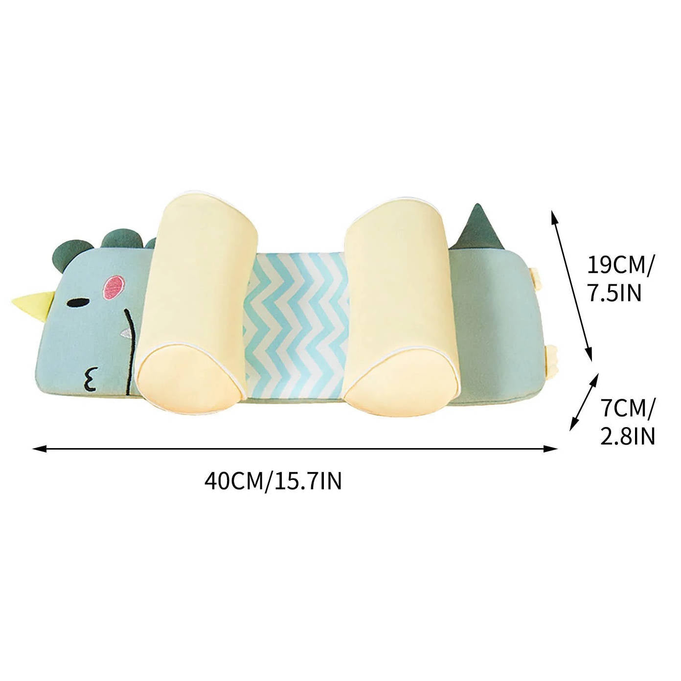 Comfort Nest | Adjustable Baby Pillow with 3D Breathable Mesh | Custom Fit for Healthy Skull Development 7