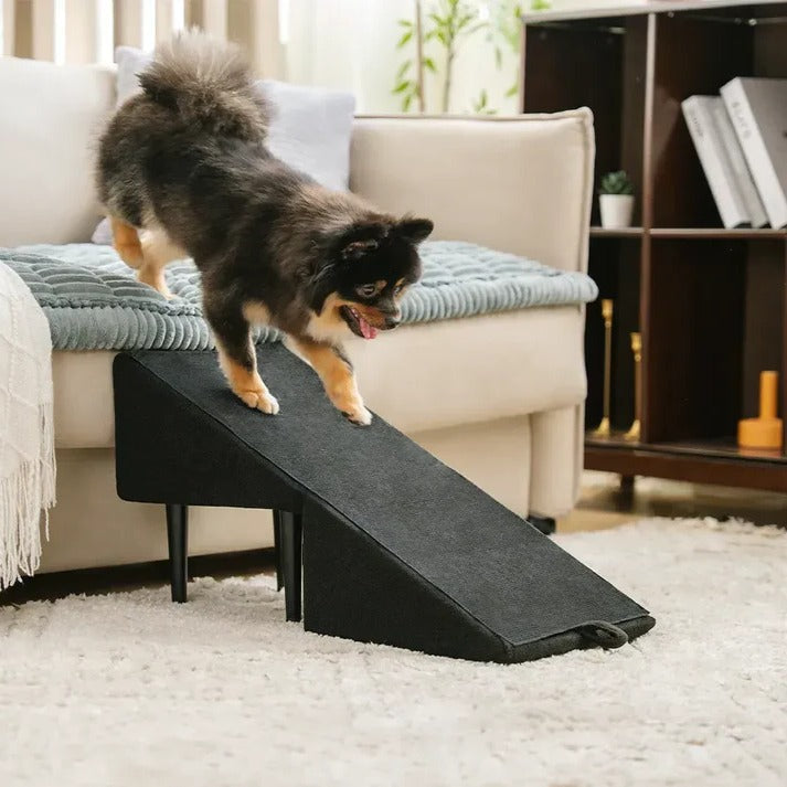 Convertible Dog Ramp for Bed with Anti-Slip Surface | Dual-Use Step Stool for Safe Access 0
