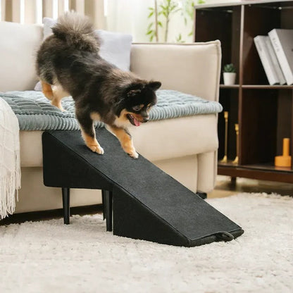 Convertible Dog Ramp for Bed with Anti-Slip Surface | Dual-Use Step Stool for Safe Access 0
