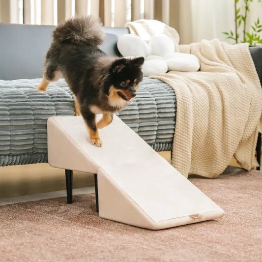 Convertible Dog Ramp for Bed with Anti-Slip Surface | Dual-Use Step Stool for Safe Access 1