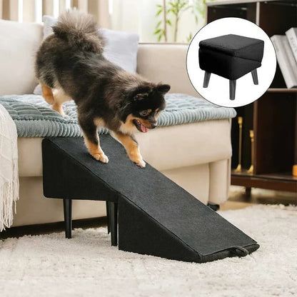 Convertible Dog Ramp for Bed with Anti-Slip Surface | Dual-Use Step Stool for Safe Access 3