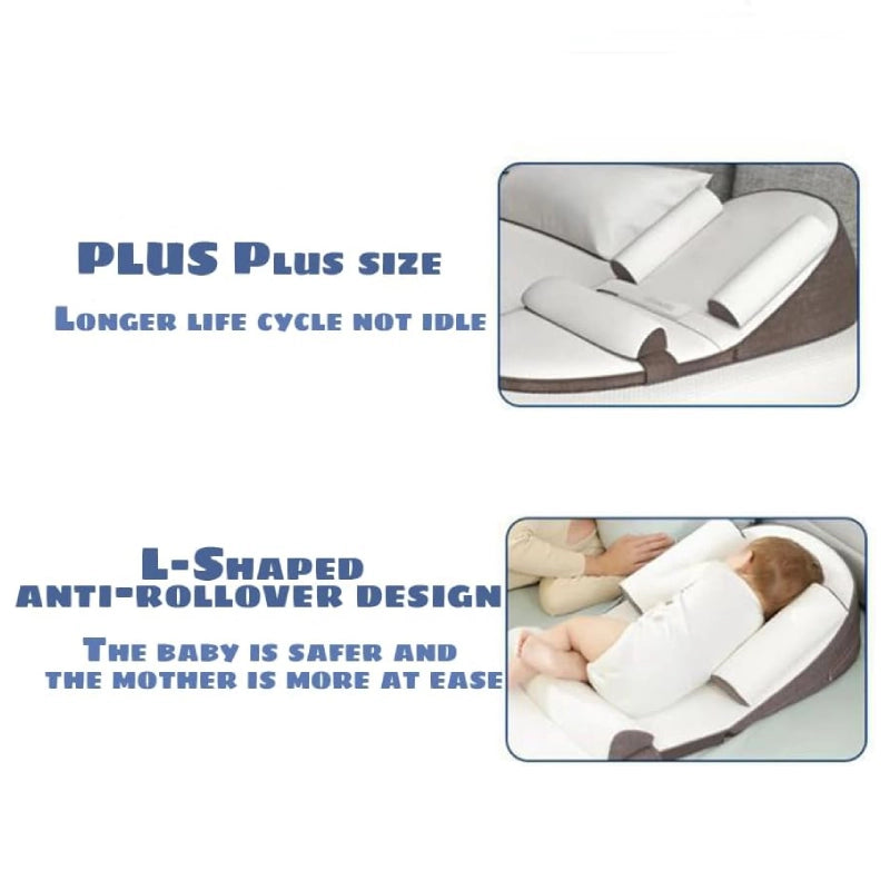 CozyNest | Baby Pillow with Memory Foam Support & Waterproof Cover | Ideal for Reflux Relief and Head Shaping 2