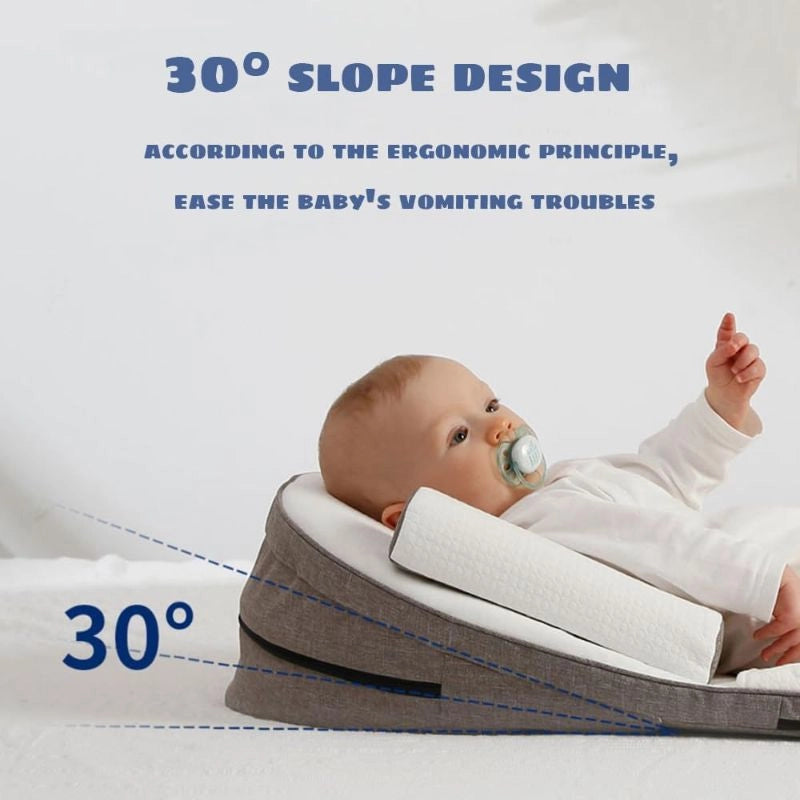 CozyNest | Baby Pillow with Memory Foam Support & Waterproof Cover | Ideal for Reflux Relief and Head Shaping 3
