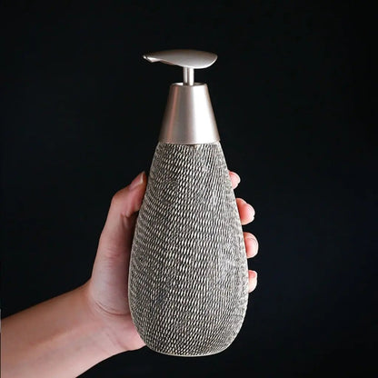 Kenji Ceramic Lotion Dispenser – Japanese Retro Bathroom Soap Bottle