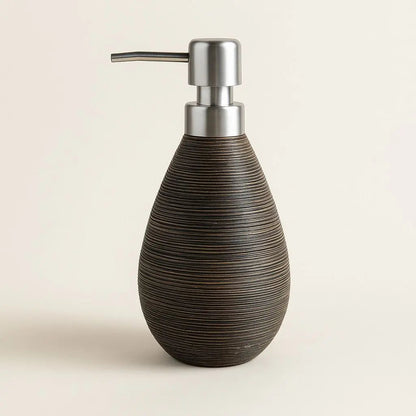 Kenji Ceramic Lotion Dispenser – Japanese Retro Bathroom Soap Bottle