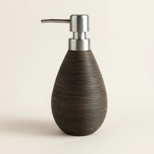 Kenji Ceramic Lotion Dispenser – Japanese Retro Bathroom Soap Bottle