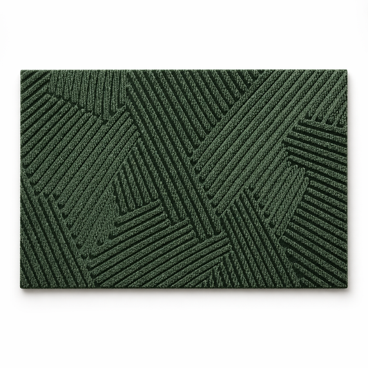 Durable polypropylene door mat | Modern non-slip indoor outdoor welcome mat 0