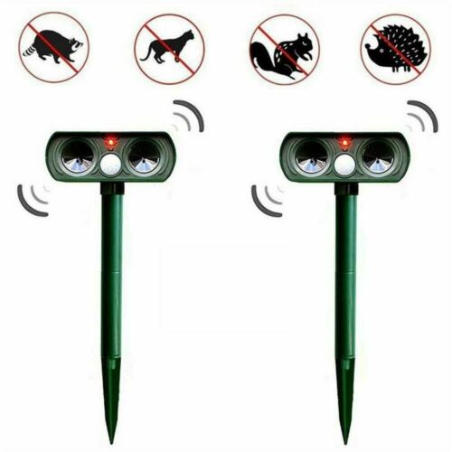 EcoGuard | Ultrasonic Rodent Repellent with Motion Sensor | Solar-Powered Protection for Gardens and Lawns 2