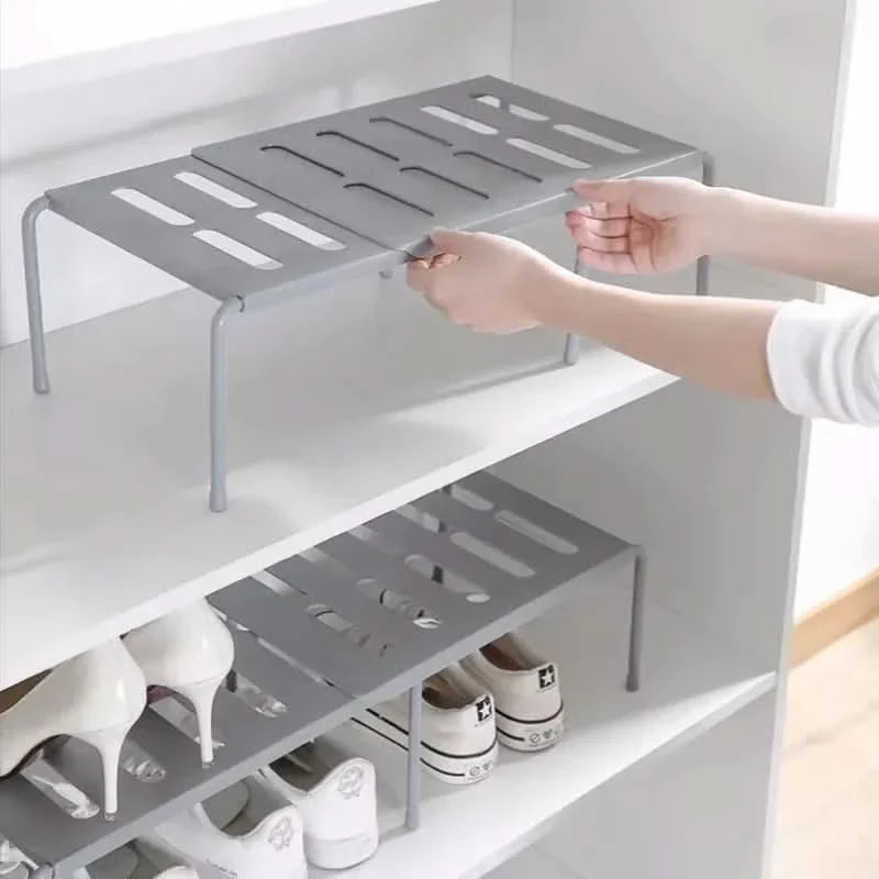 STACKEASE – Expandable Shoe Storage Organizer