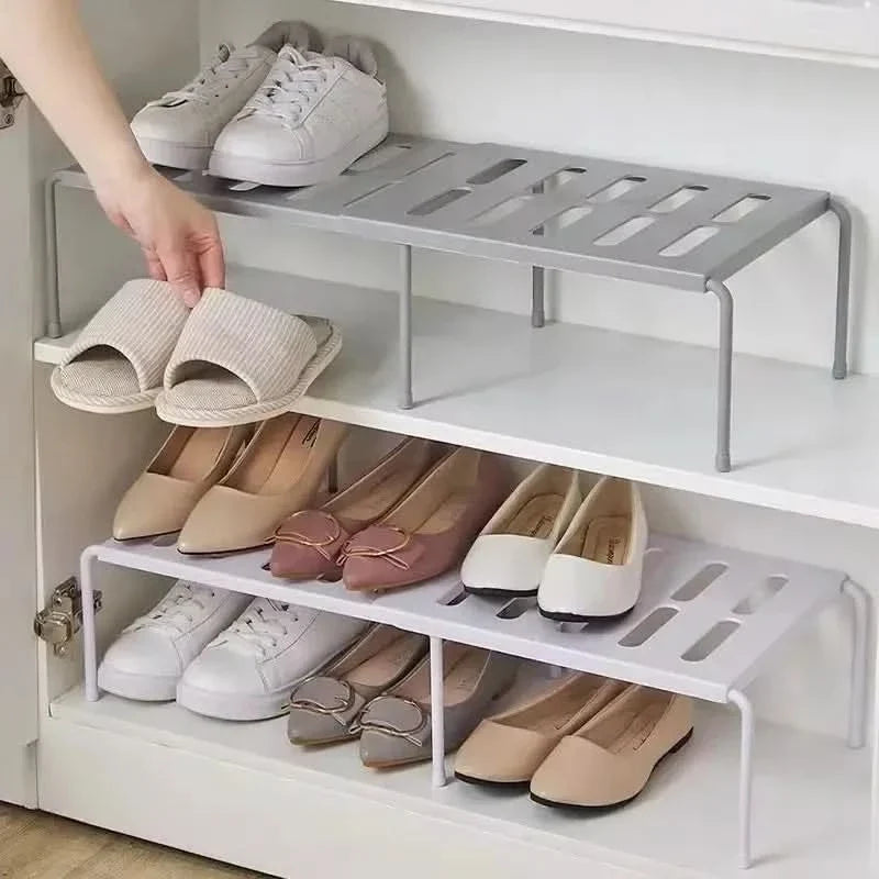 STACKEASE – Expandable Shoe Storage Organizer