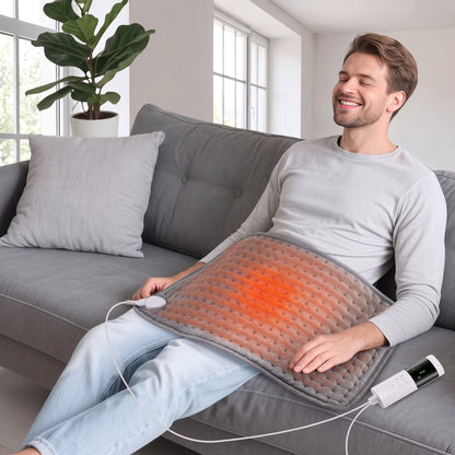 Electric Heating Pad with 9 Heat Settings and Timer | KELiving