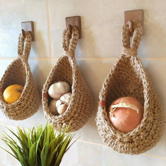 Handmade woven wicker storage baskets | Eco-friendly boho-chic organizers for home decor 0
