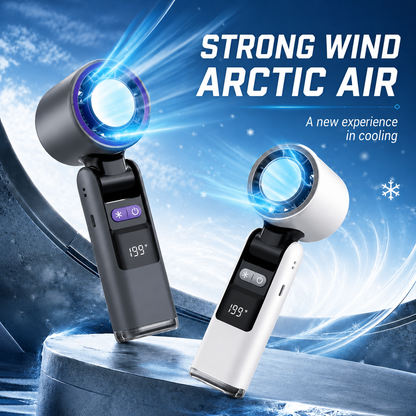 Handheld Fan with Cooling Plate & Flashlight – Zephyr by KELiving (10)