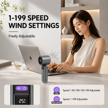 Handheld Fan with Cooling Plate & Flashlight – Zephyr by KELiving (11)