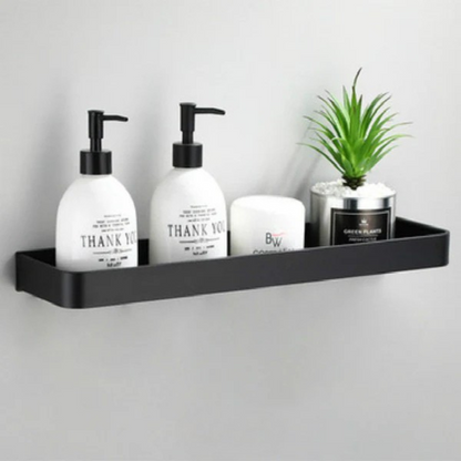 Luxury No-Drill Bathroom Shelf, Stylish, Durable & Space-Saving