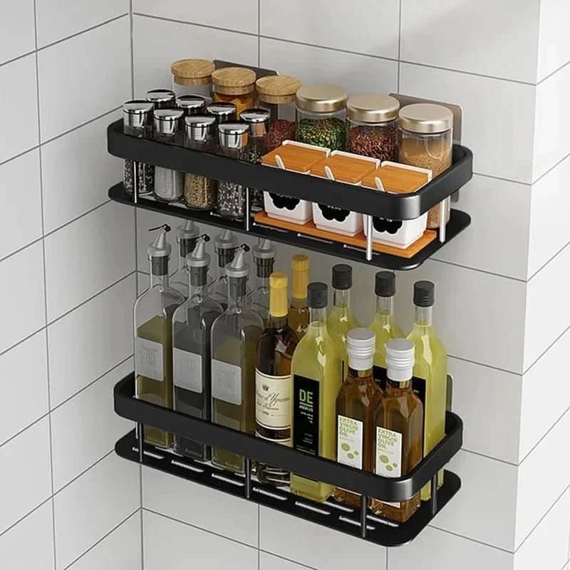 STICKSHELF – Adhesive Bathroom Shelf Easy Storage Shower Organizer