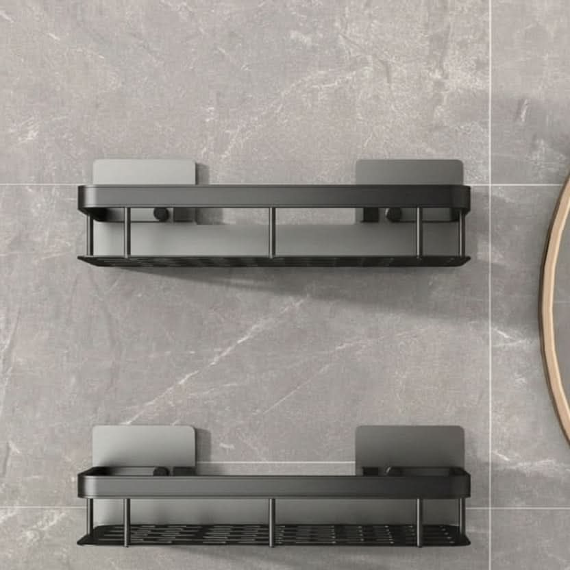 STICKSHELF – Adhesive Bathroom Shelf Easy Storage Shower Organizer