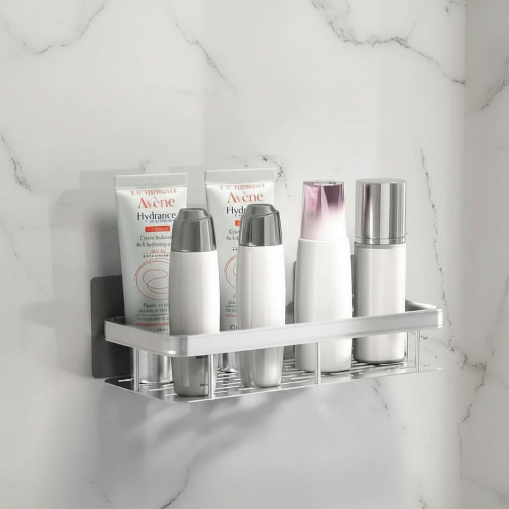 STICKSHELF – Adhesive Bathroom Shelf Easy Storage Shower Organizer
