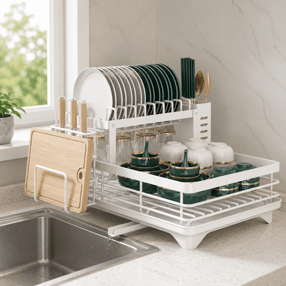 ORGADRAIN – Foldable Draining Rack for a Tidy Kitchen