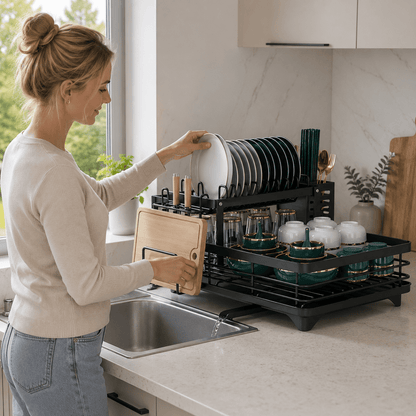 ORGADRAIN – Foldable Draining Rack for a Tidy Kitchen