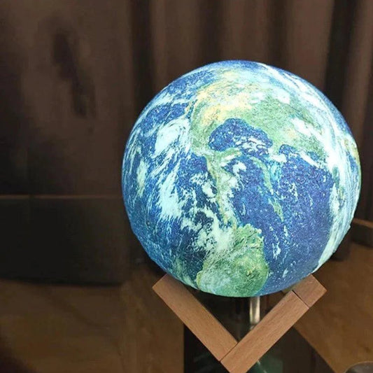Odette | 3D Earth Cordless Lamp 0