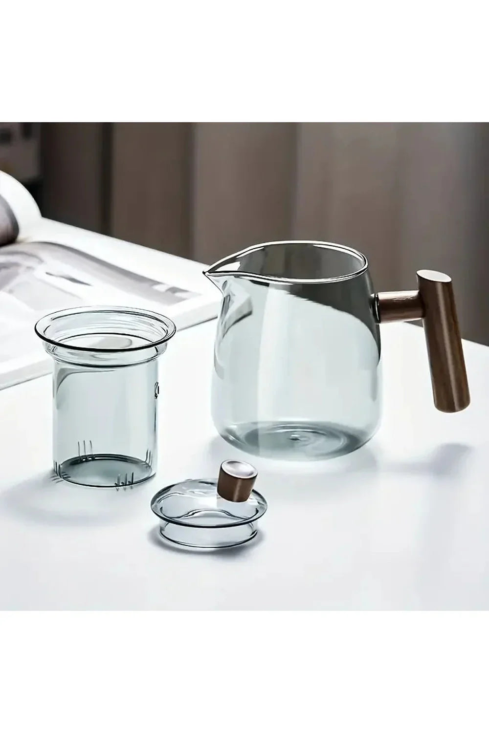 Odette | Clear Glass Teapot 3