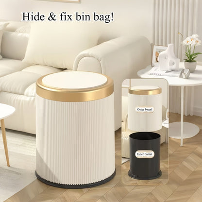 Odette | Oval Waste Bin 8