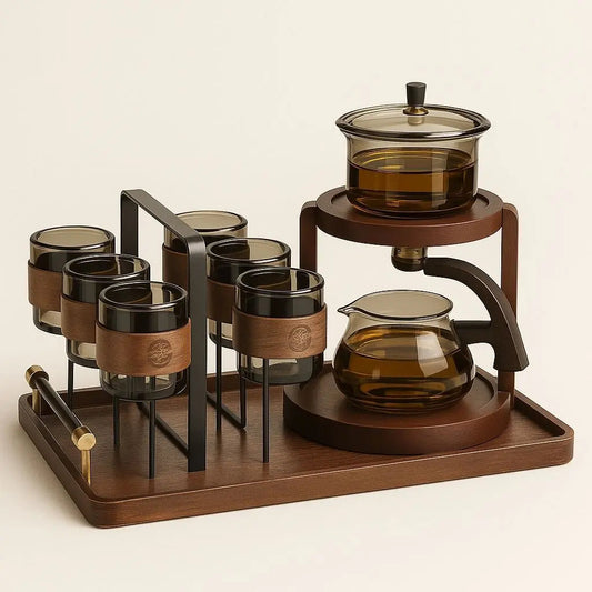 Orvanna Glass Tea Set