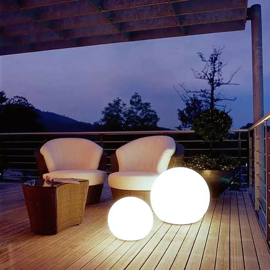 Outdoor waterproof globe light | Color-changing portable garden lamp | Weatherproof outside lights 0