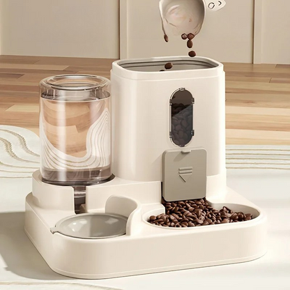 Pet Essentials | Automatic Pet Feeder with Anti-Tip Design | Gravity-Based System for Consistent Nourishment 0