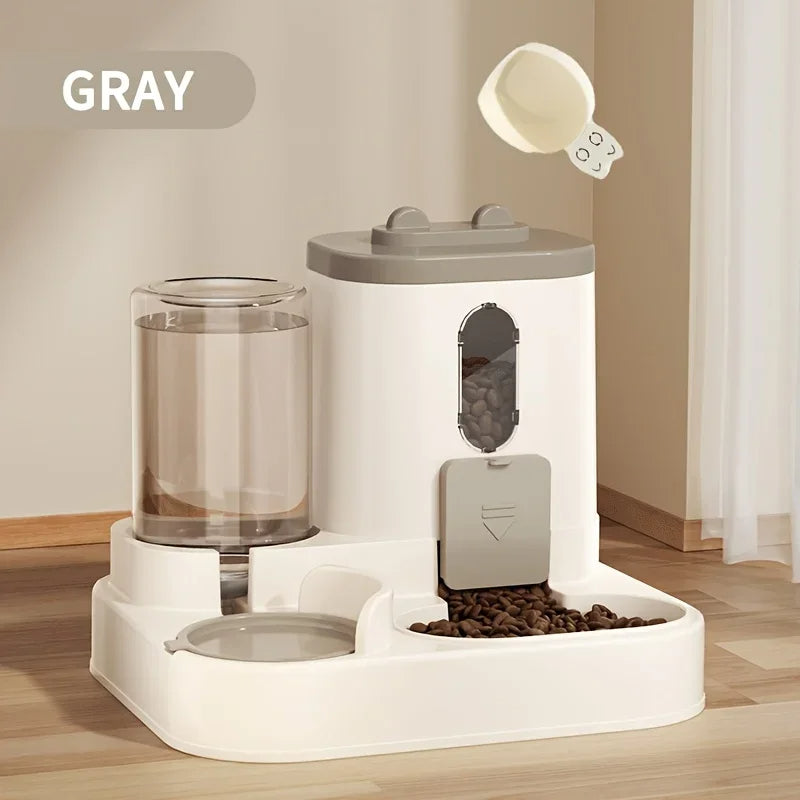 Pet Essentials | Automatic Pet Feeder with Anti-Tip Design | Gravity-Based System for Consistent Nourishment 2