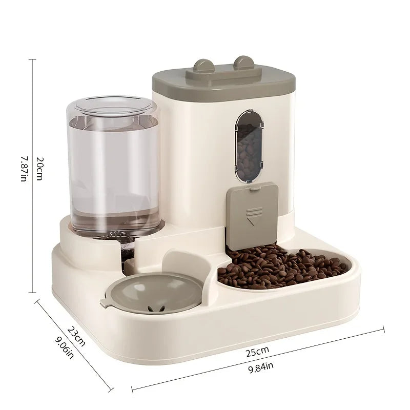 Pet Essentials | Automatic Pet Feeder with Anti-Tip Design | Gravity-Based System for Consistent Nourishment 3