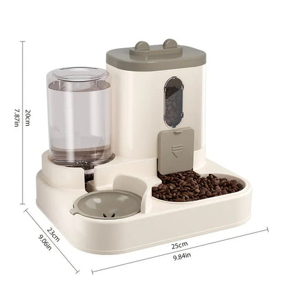 Pet Essentials | Automatic Pet Feeder with Anti-Tip Design | Gravity-Based System for Consistent Nourishment 3