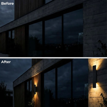 Weatherproof LED Wall Lights - Outdoor Durability