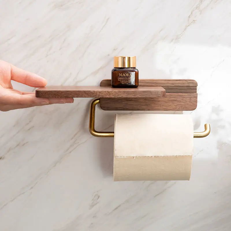 Lumea Walnut – Luxury Roll Holder