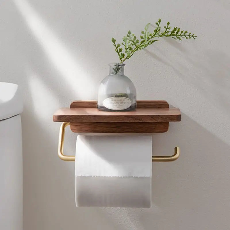 Lumea Walnut – Luxury Roll Holder