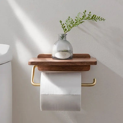 Lumea Walnut – Luxury Roll Holder
