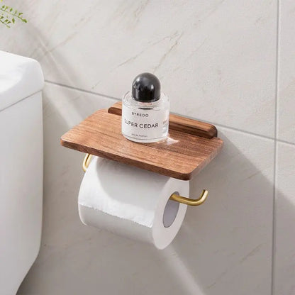Lumea Walnut – Luxury Roll Holder
