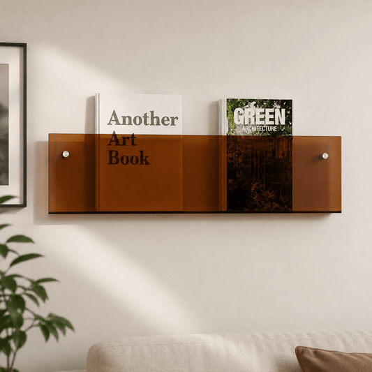 SHELFORA – Elegant Wall Magazine Holder for Contemporary Interiors
