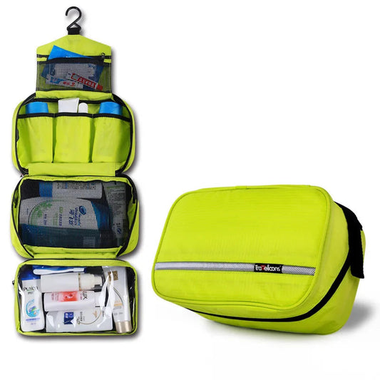 Travel Essentials | Large Waterproof Toiletry Bag with Spacious Storage | Versatile Organizer for Men and Women 0