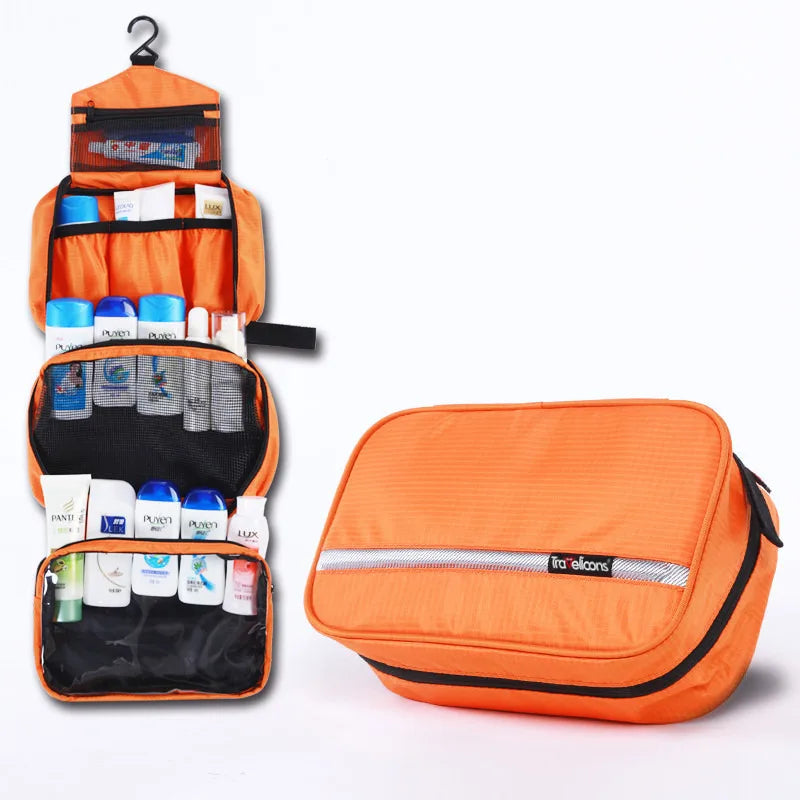 Travel Essentials | Large Waterproof Toiletry Bag with Spacious Storage | Versatile Organizer for Men and Women 4