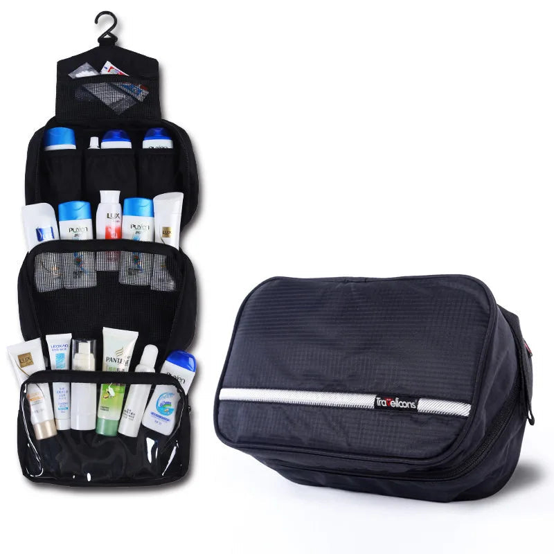Travel Essentials | Large Waterproof Toiletry Bag with Spacious Storage | Versatile Organizer for Men and Women 5