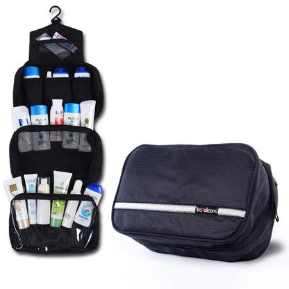 Travel Essentials | Large Waterproof Toiletry Bag with Spacious Storage | Versatile Organizer for Men and Women 5