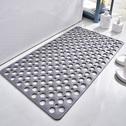 Unisex antibacterial TPE shower mat non slip | Safe and hygienic bath accessory 0