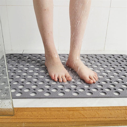 Unisex antibacterial TPE shower mat non slip | Safe and hygienic bath accessory 1