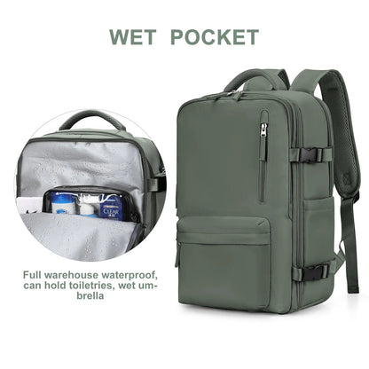 Versatile Travel Backpack | Waterproof Design with USB Port & Anti-Theft Features | Stylish Carry On Backpack for Women 3