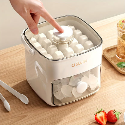 Electric Ice Maker, High Capacity, for Ice Cubes and Ice Balls, Kitchen or Home Bar