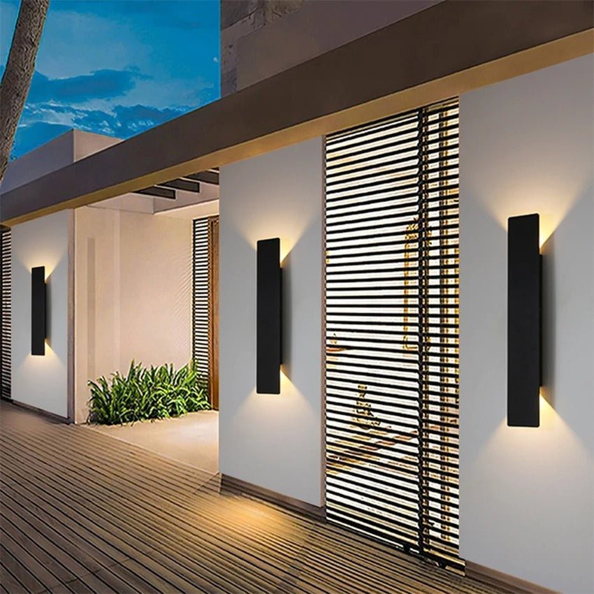 Weatherproof LED Wall Lights - Outdoor Durability